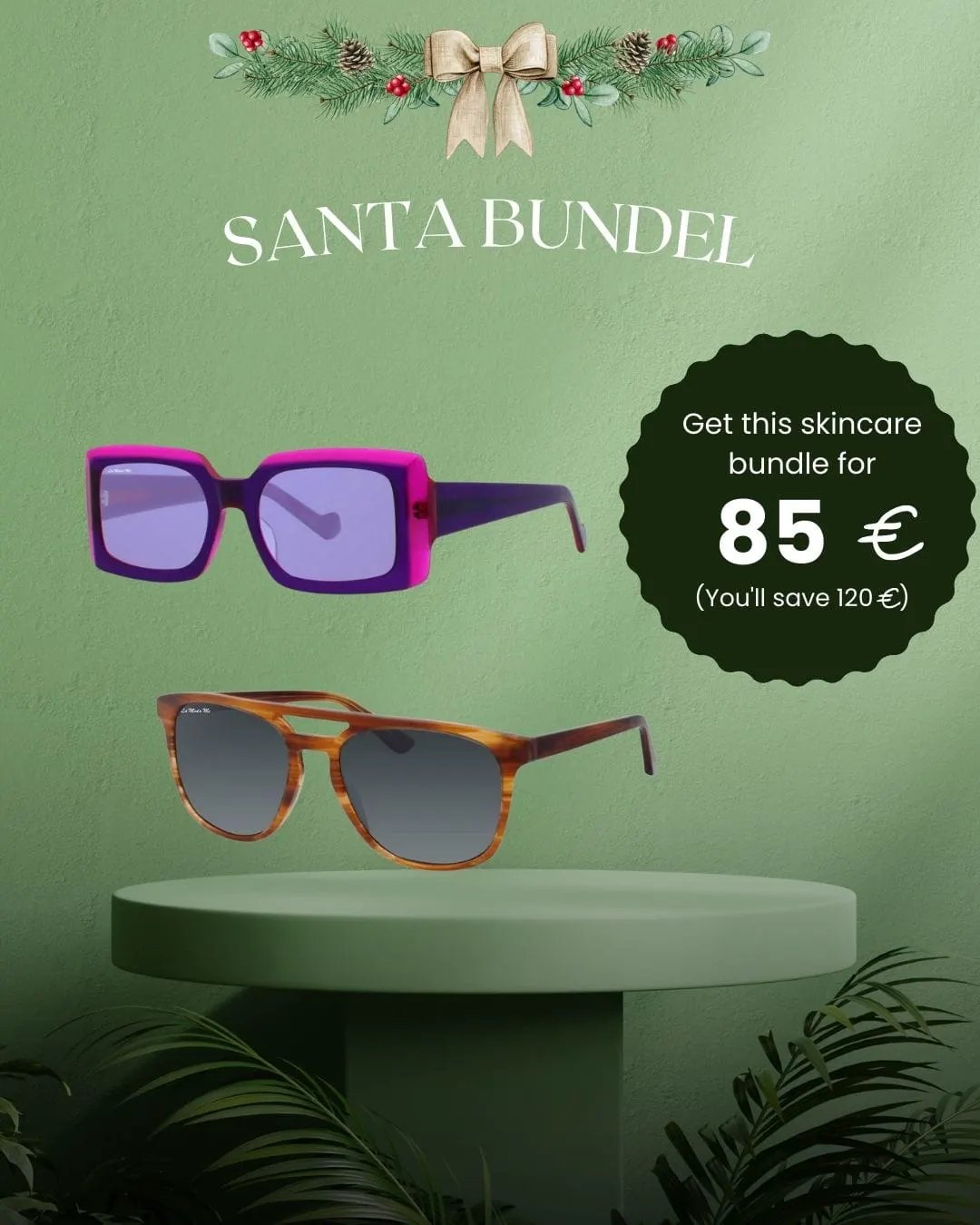 SANTA GLASSES by La Moda Me