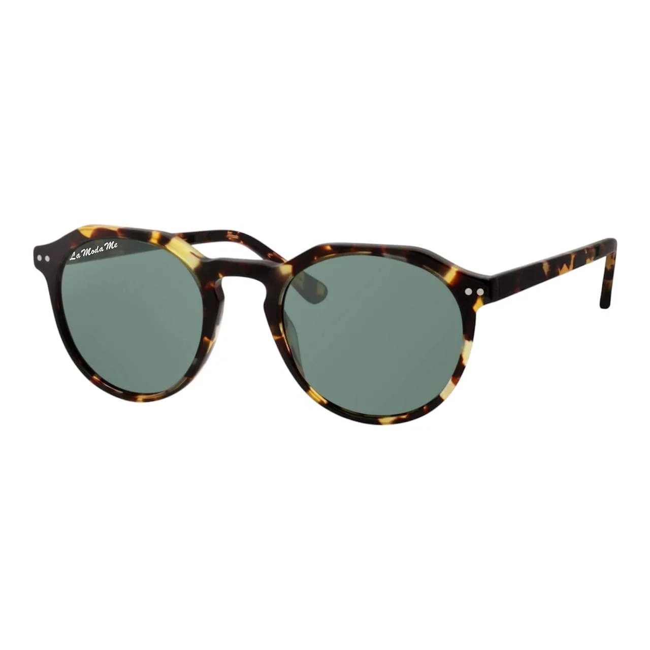 Joh Brick Sunglasses - Unisex Acetate Polarized UV400 by La Moda Me