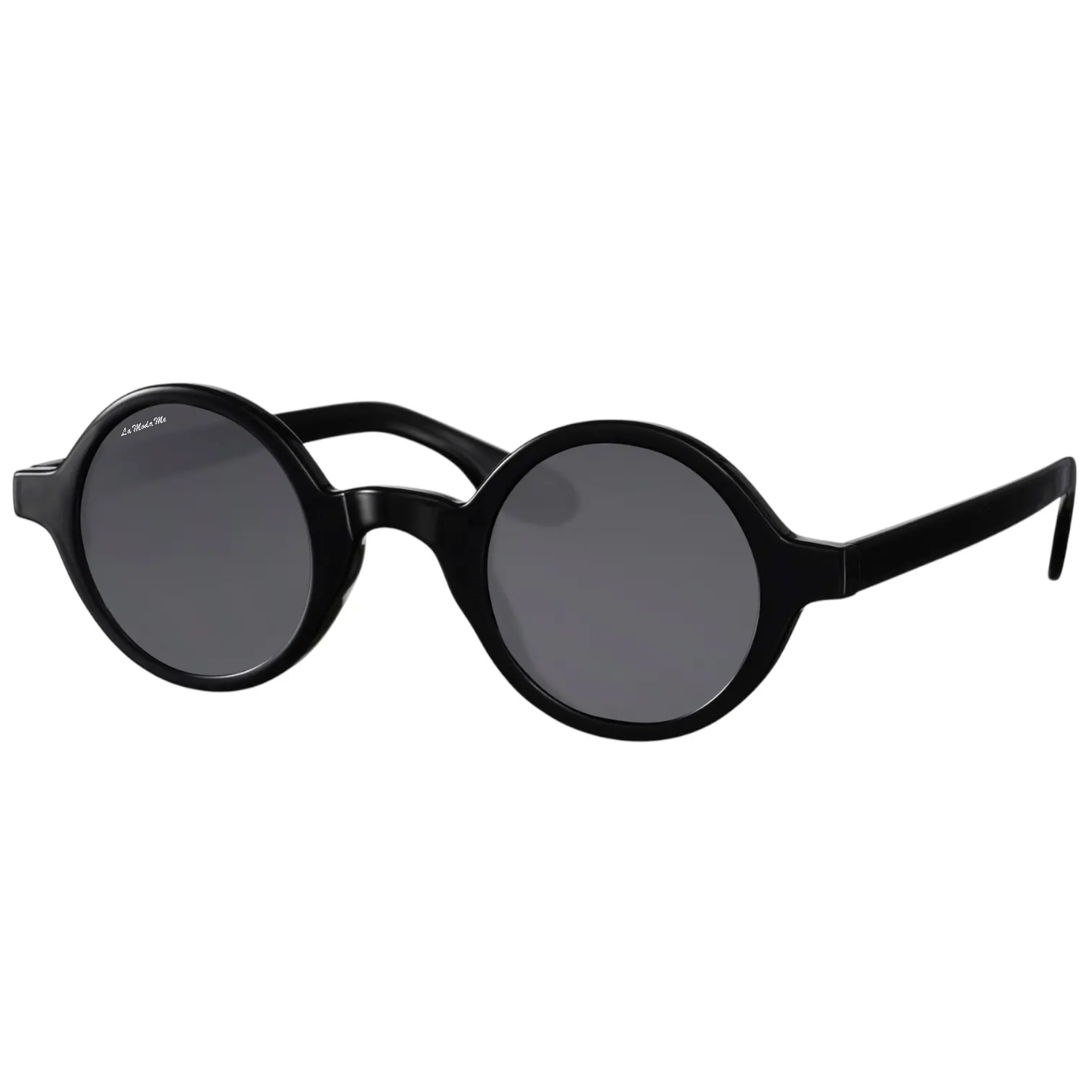 Barcelona Black Sunglasses - Minimalist UV400 by La Moda Me
