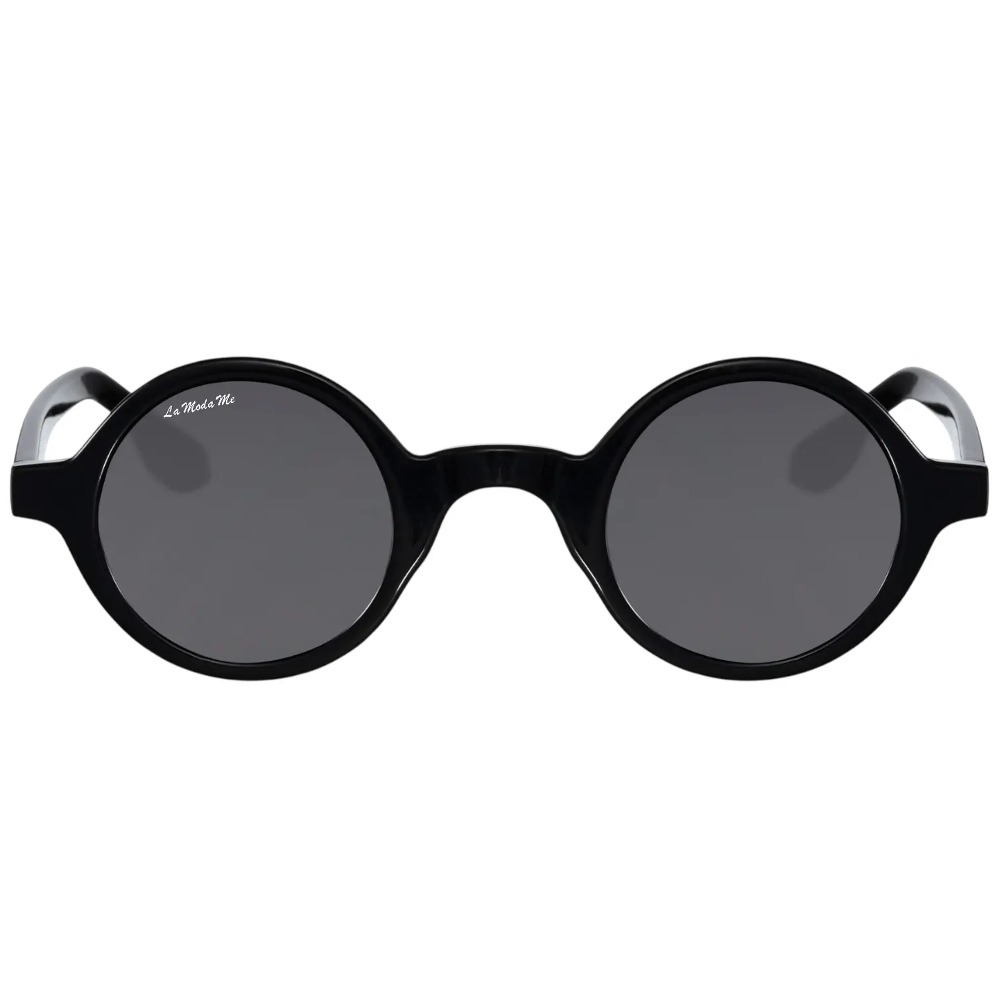Barcelona Black Sunglasses - Minimalist UV400 by La Moda Me