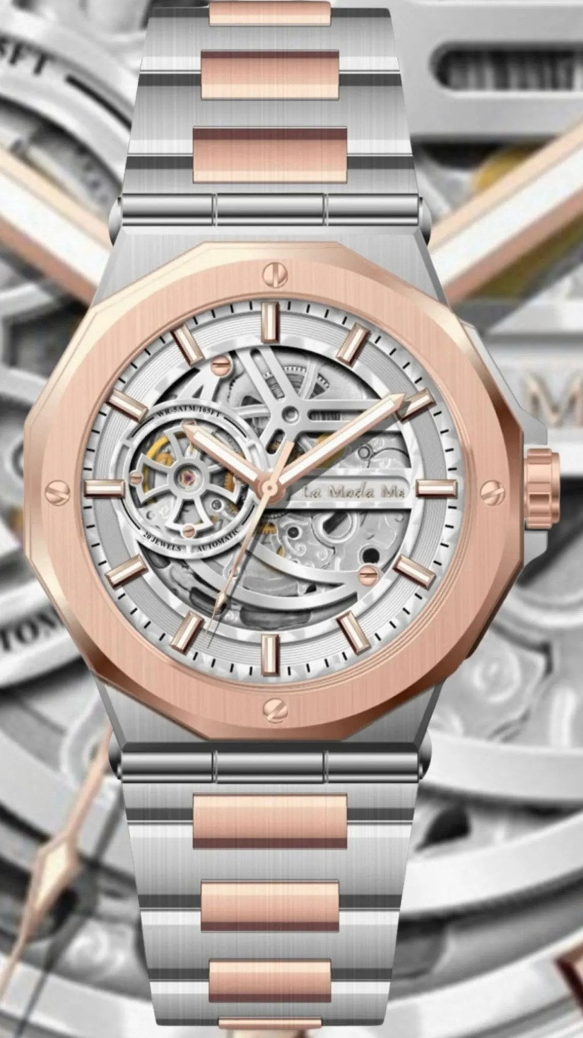 Billy V Jewel Watch - Premium Luxury Timepiece by La Moda Me