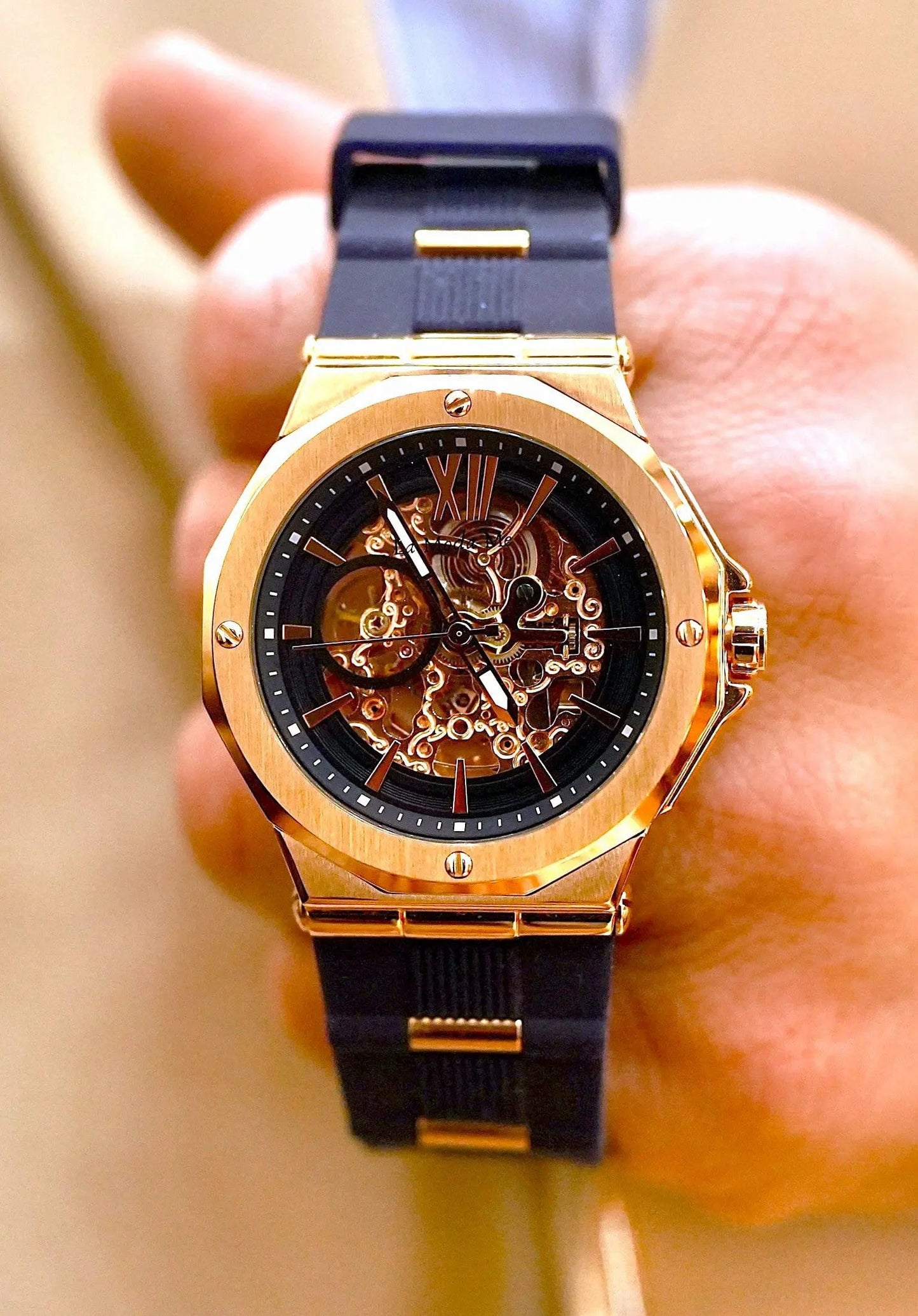 Blue Mirage of the Gulf Watch - Premium Luxury Timepiece by La Moda Me