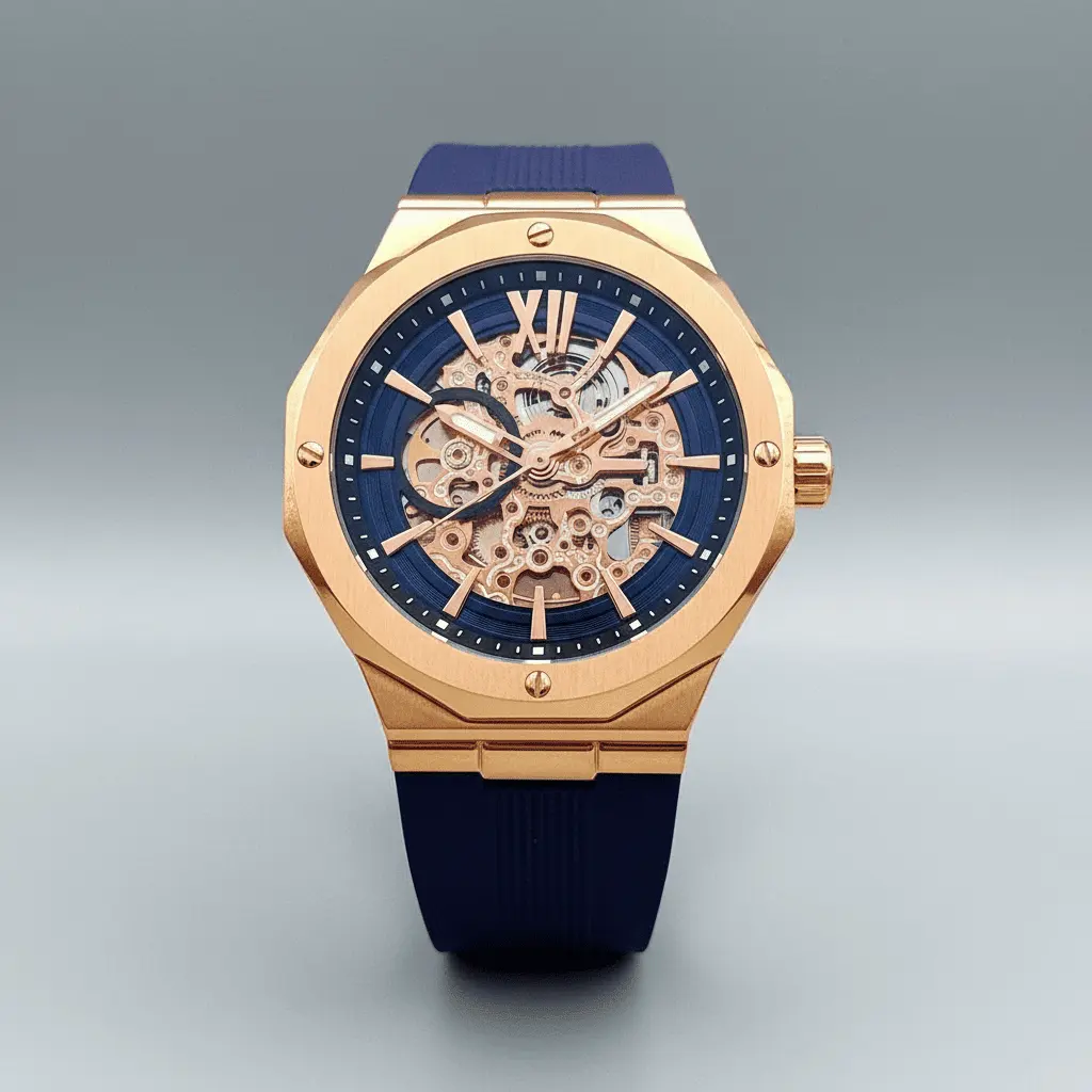 Blue Mirage of the Gulf Watch - Premium Luxury Timepiece by La Moda Me