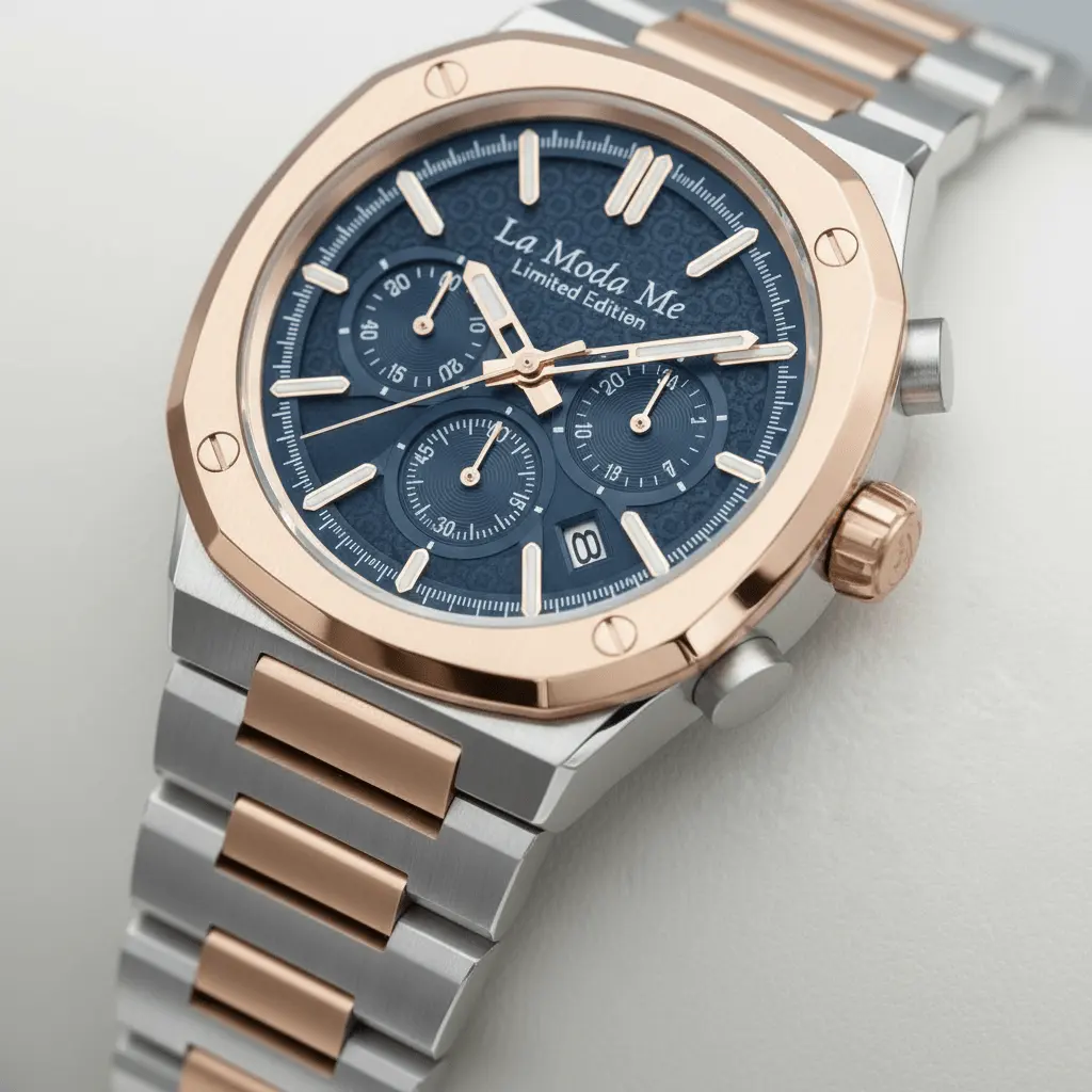 King Harald's Blue Jewel AG6 Watch - Premium Luxury Timepiece by La Moda Me