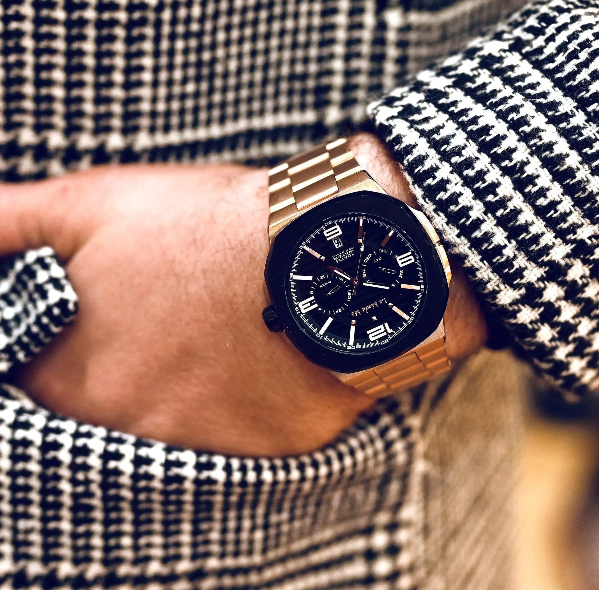 Sir Willen Rose Gold Edition Watch - Premium Luxury Timepiece by La Moda Me