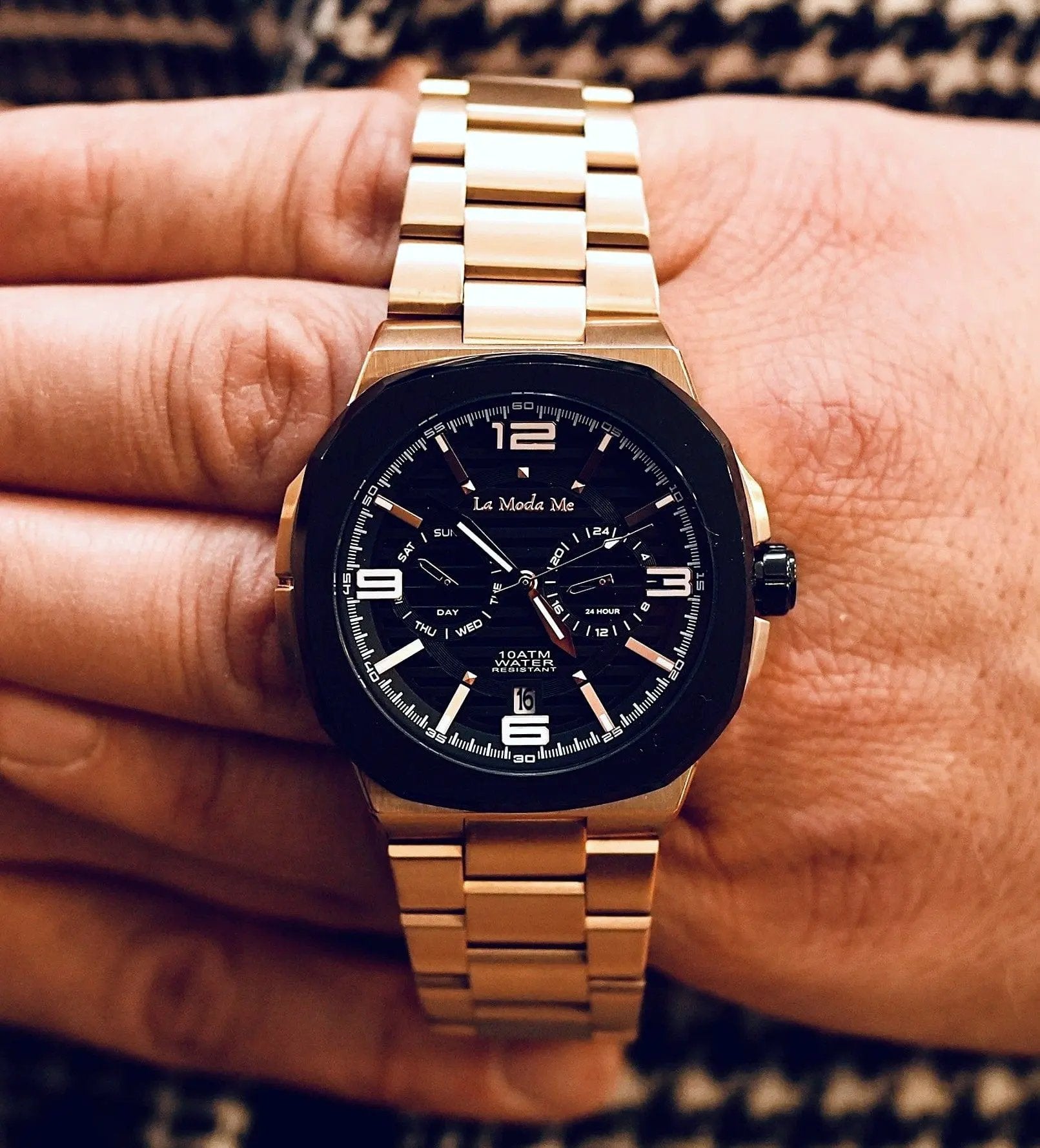 Sir Willen Rose Gold Edition Watch - Premium Luxury Timepiece by La Moda Me