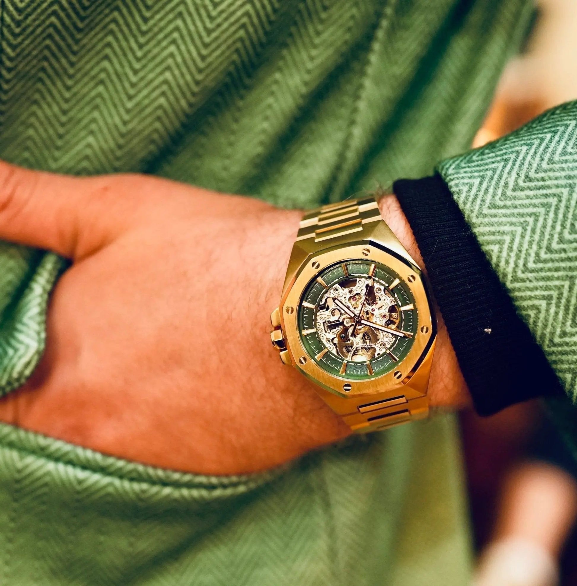 Space Mission Green 8 Watch - Premium Adventure Timepiece by La Moda Me