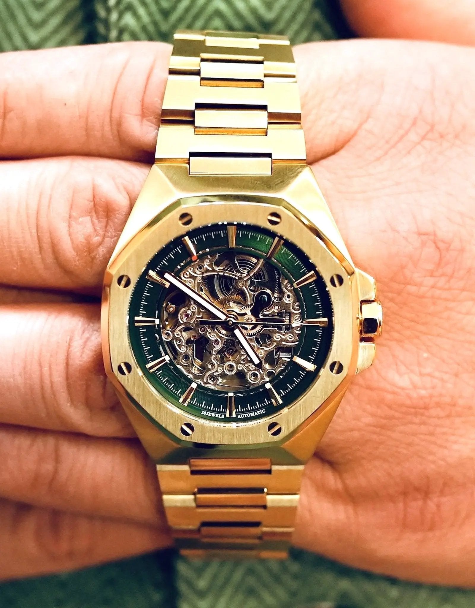 Space Mission Green 8 Watch - Premium Adventure Timepiece by La Moda Me