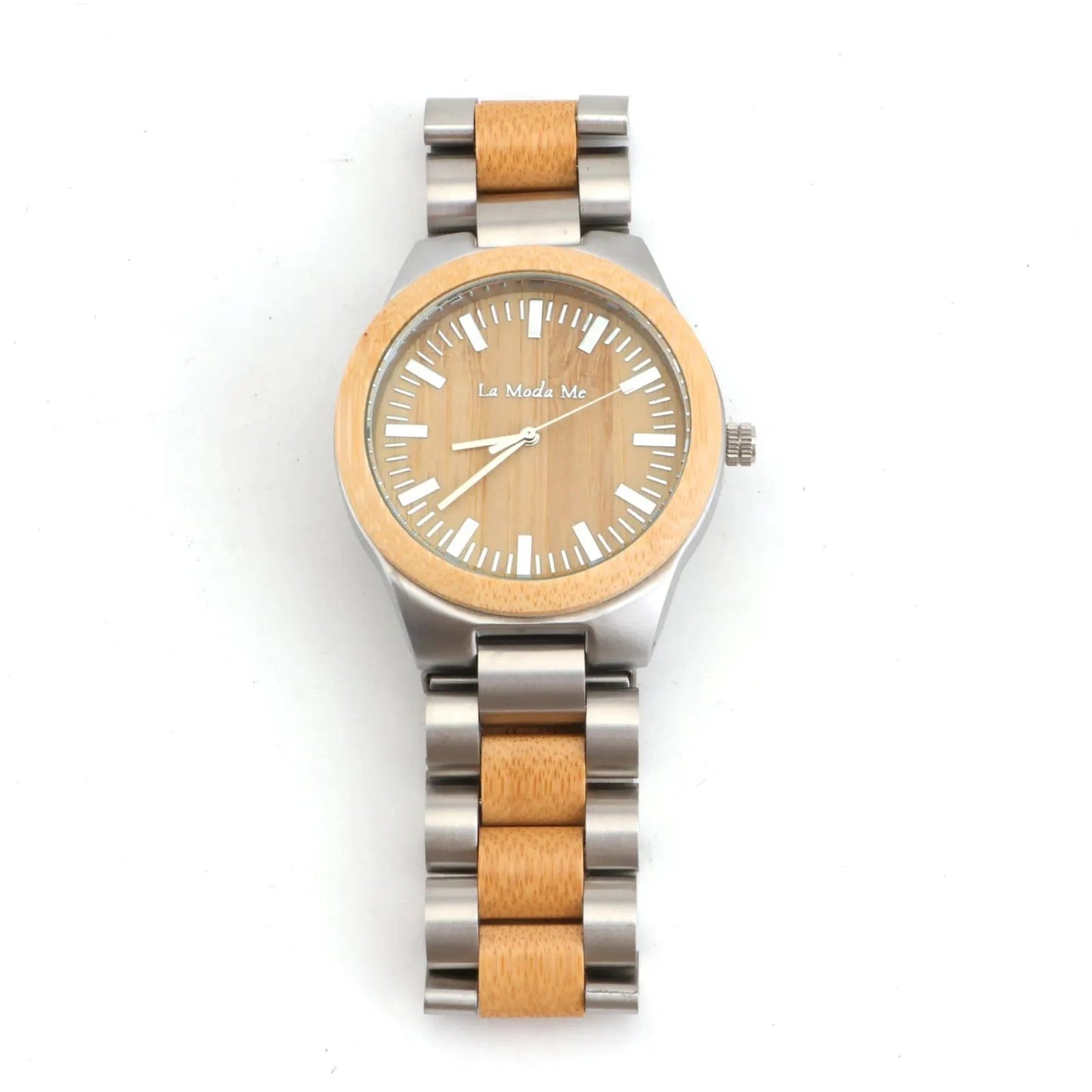 Watch Ember - Eco-Friendly Gold Oak Wooden Timepiece by La Moda Me