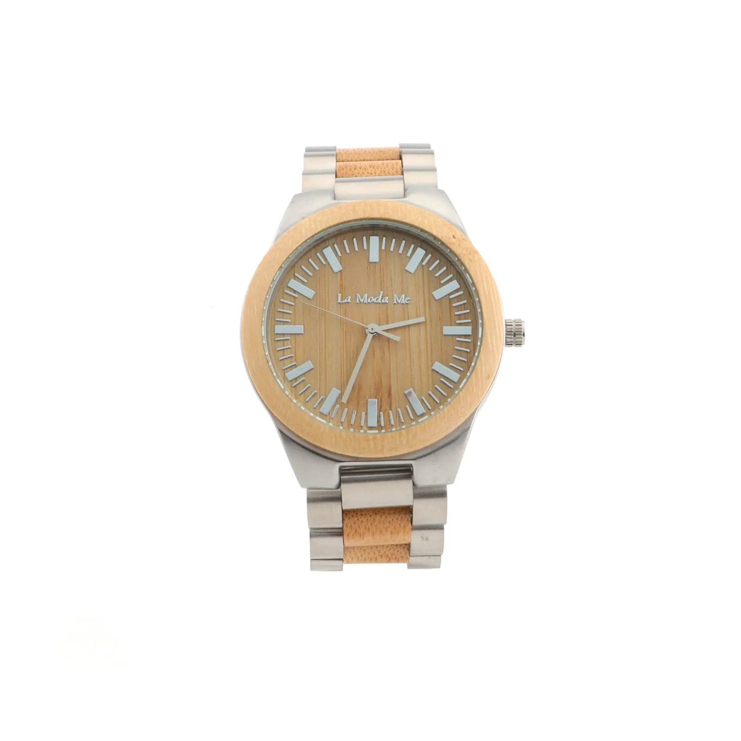 Watch Ember - Eco-Friendly Gold Oak Wooden Timepiece by La Moda Me