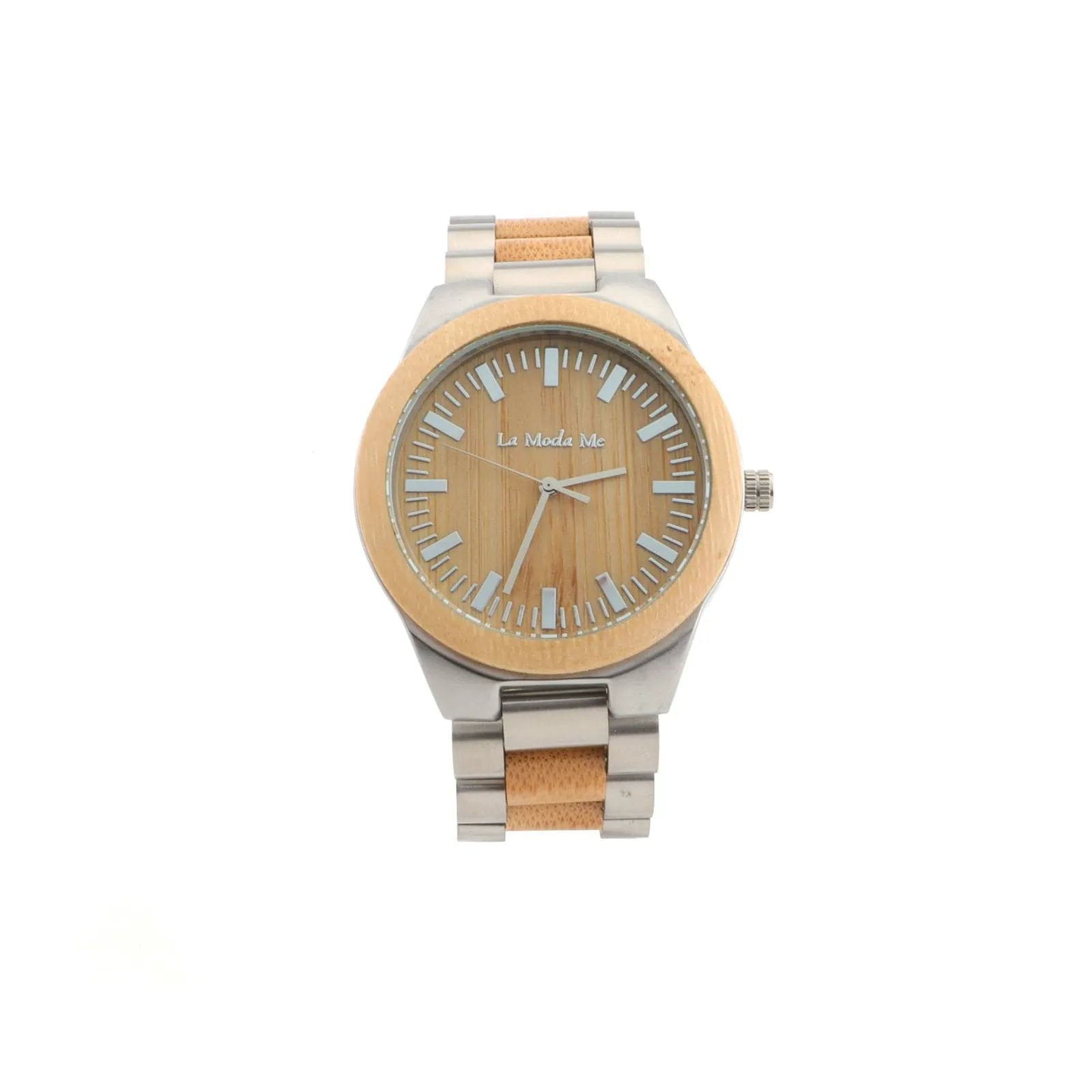 Watch Ember - Eco-Friendly Gold Oak Wooden Timepiece by La Moda Me