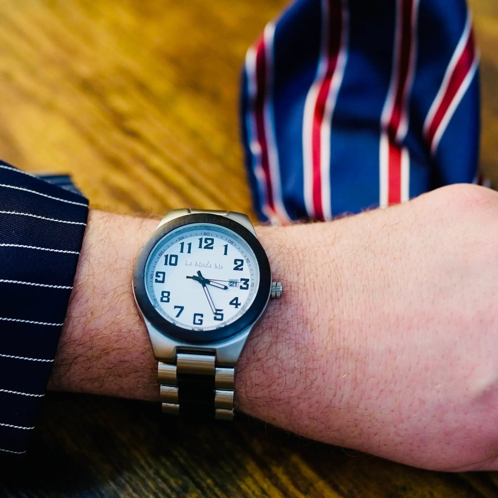 Watch Frost - Eco-Friendly Wooden Timepiece by La Moda Me