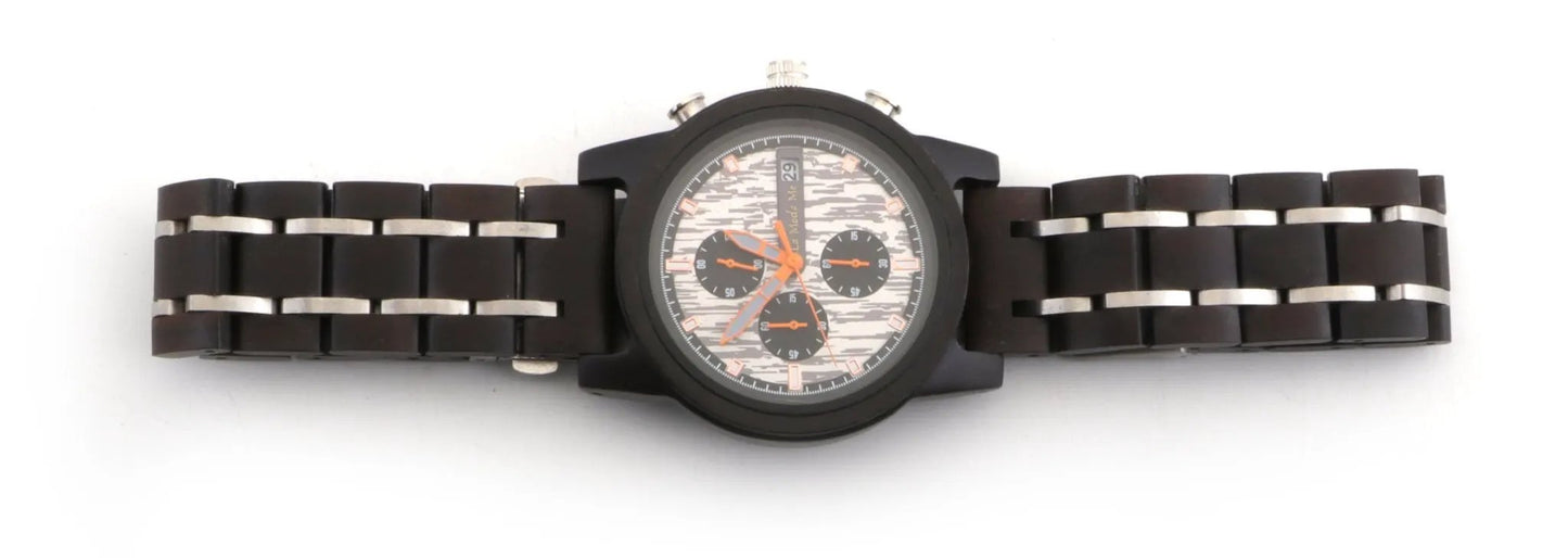 Watch Ironwood - Eco-Friendly Olivewood Minimalist Timepiece by La Moda Me