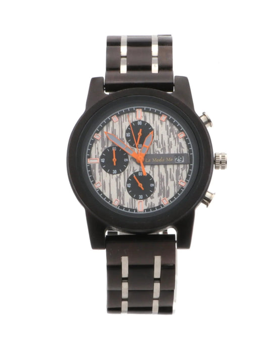 Watch Ironwood - Eco-Friendly Olivewood Minimalist Timepiece by La Moda Me