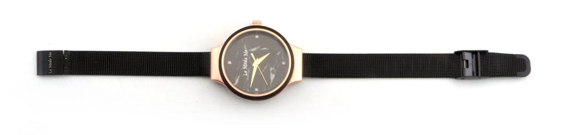 Watch Olivewood Ira - Eco-Friendly Rose Gold & Wood Timepiece by La Moda Me