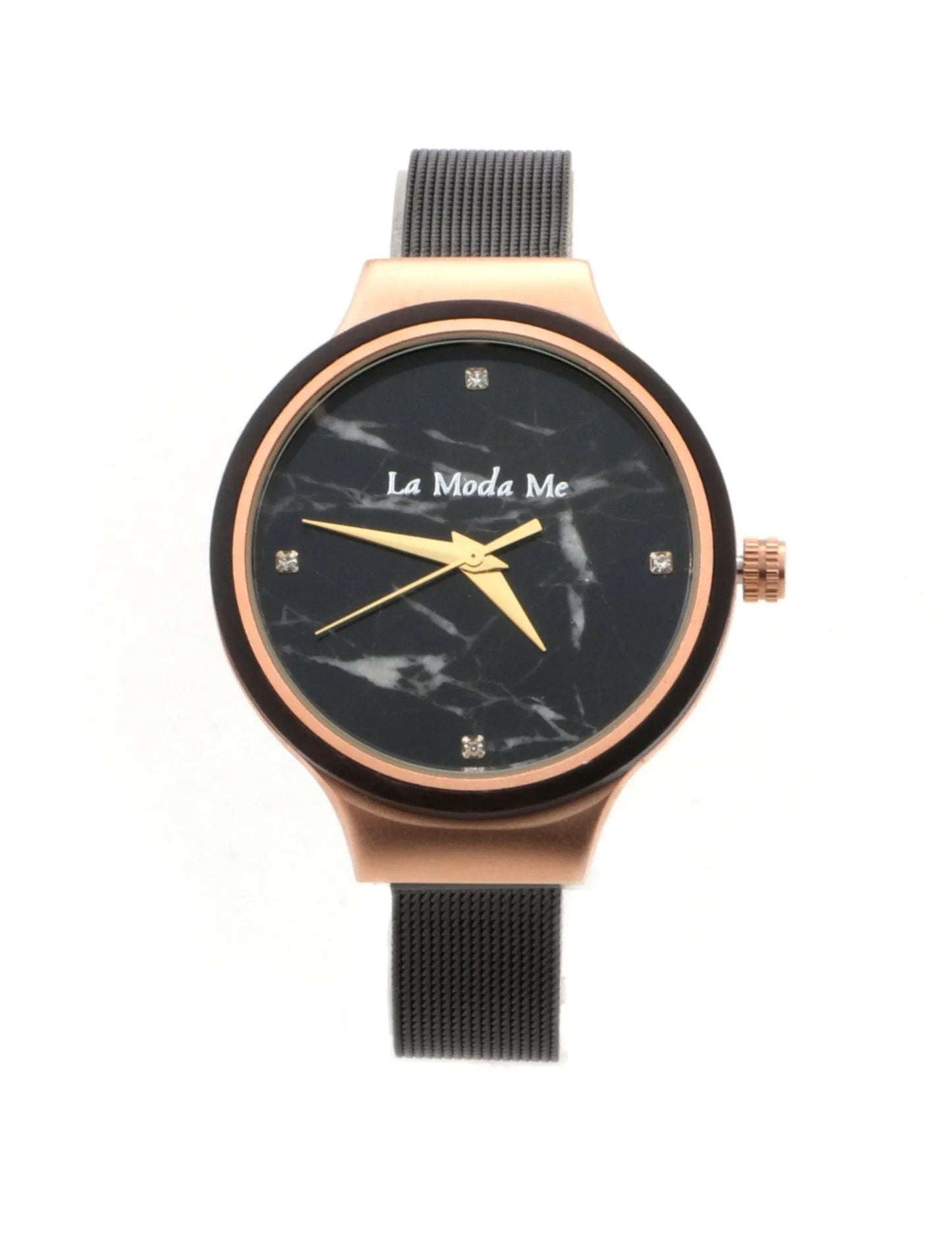 Watch Olivewood Ira - Eco-Friendly Rose Gold & Wood Timepiece by La Moda Me