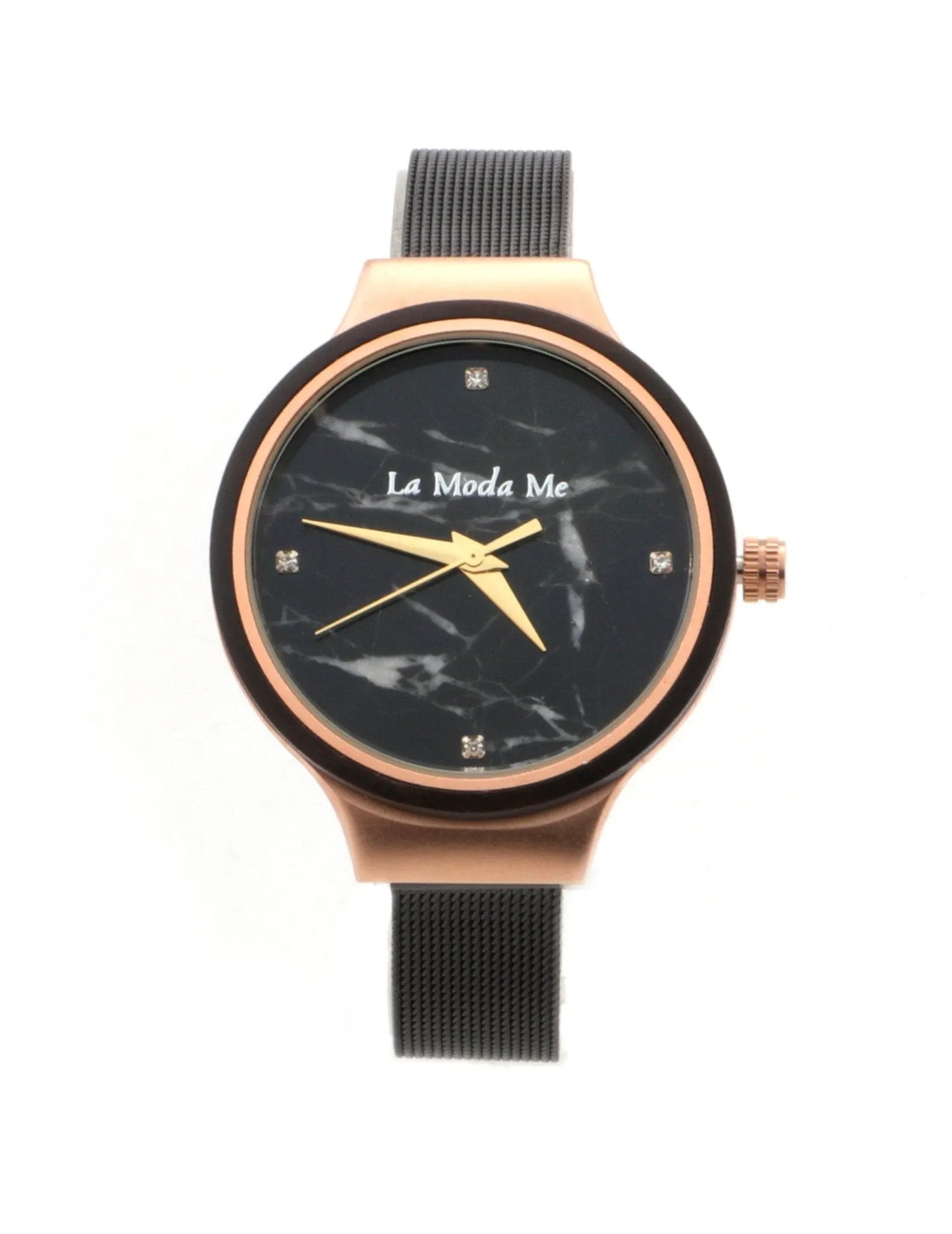 Watch Olivewood Ira - Eco-Friendly Rose Gold & Wood Timepiece by La Moda Me
