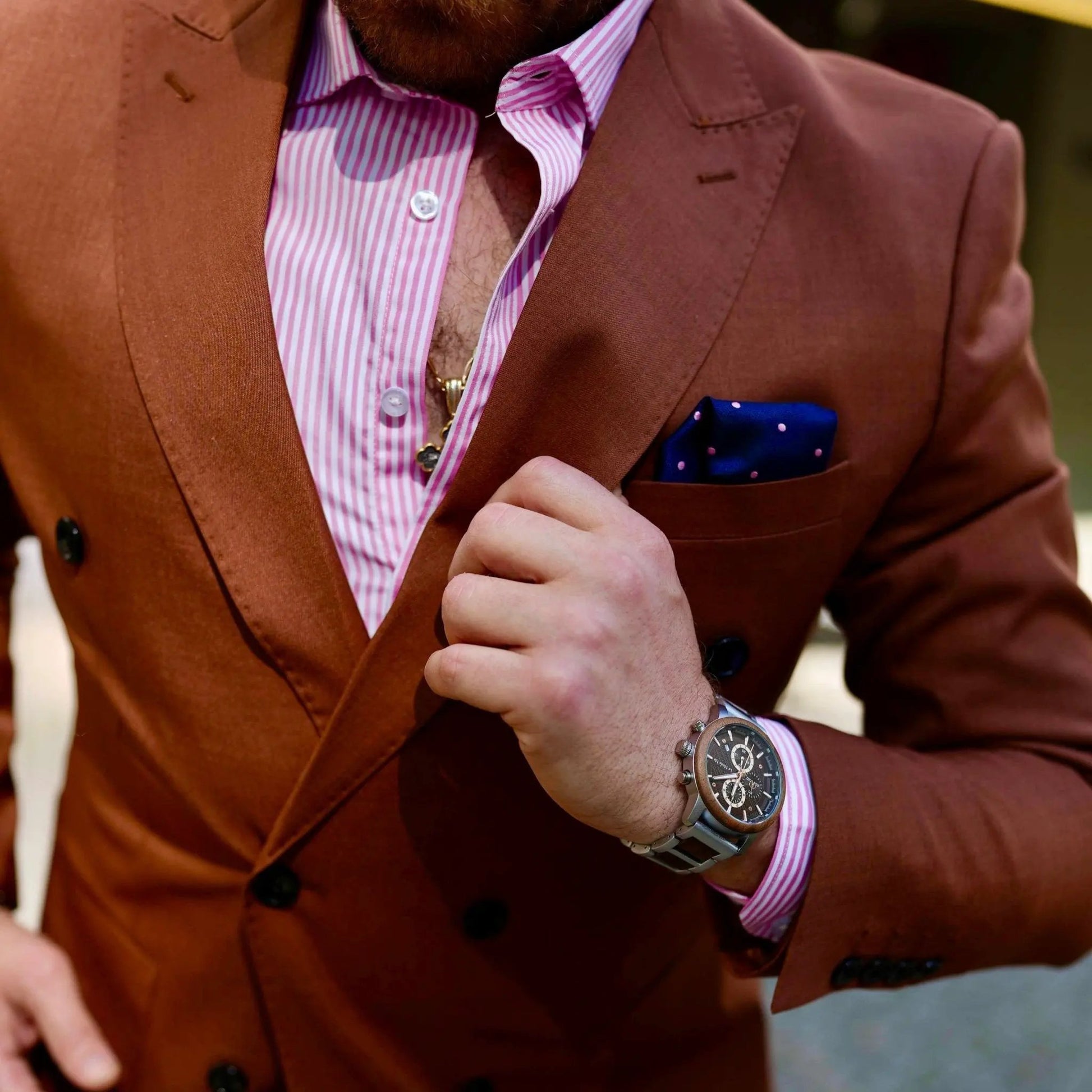 Watch Timberline Brown - Eco-Friendly Wooden Timepiece by La Moda Me