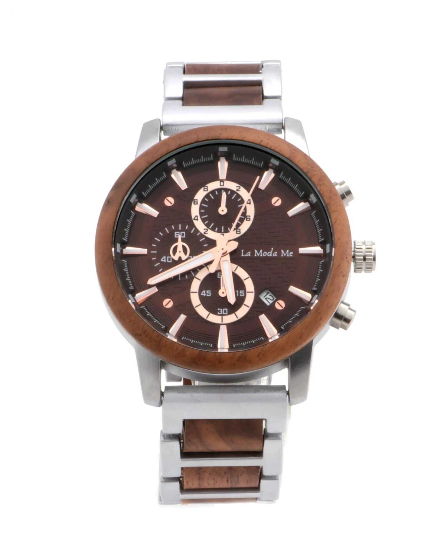 Watch Timberline Brown - Eco-Friendly Wooden Timepiece by La Moda Me