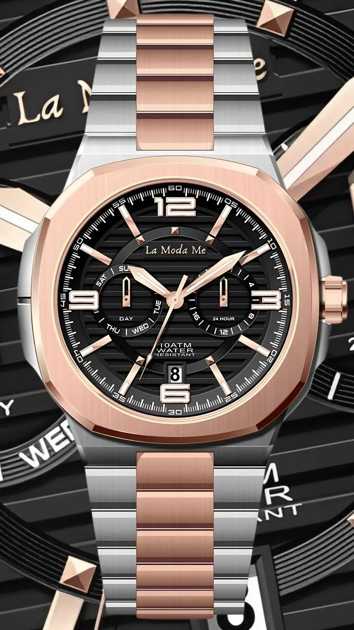 Valhal-G Two-Tone Edition Watch - Premium Luxury Timepiece by La Moda Me