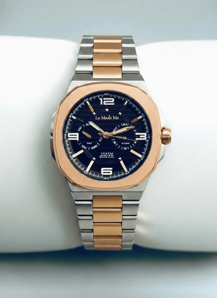 Valhal-G Two-Tone Edition Watch - Premium Luxury Timepiece by La Moda Me