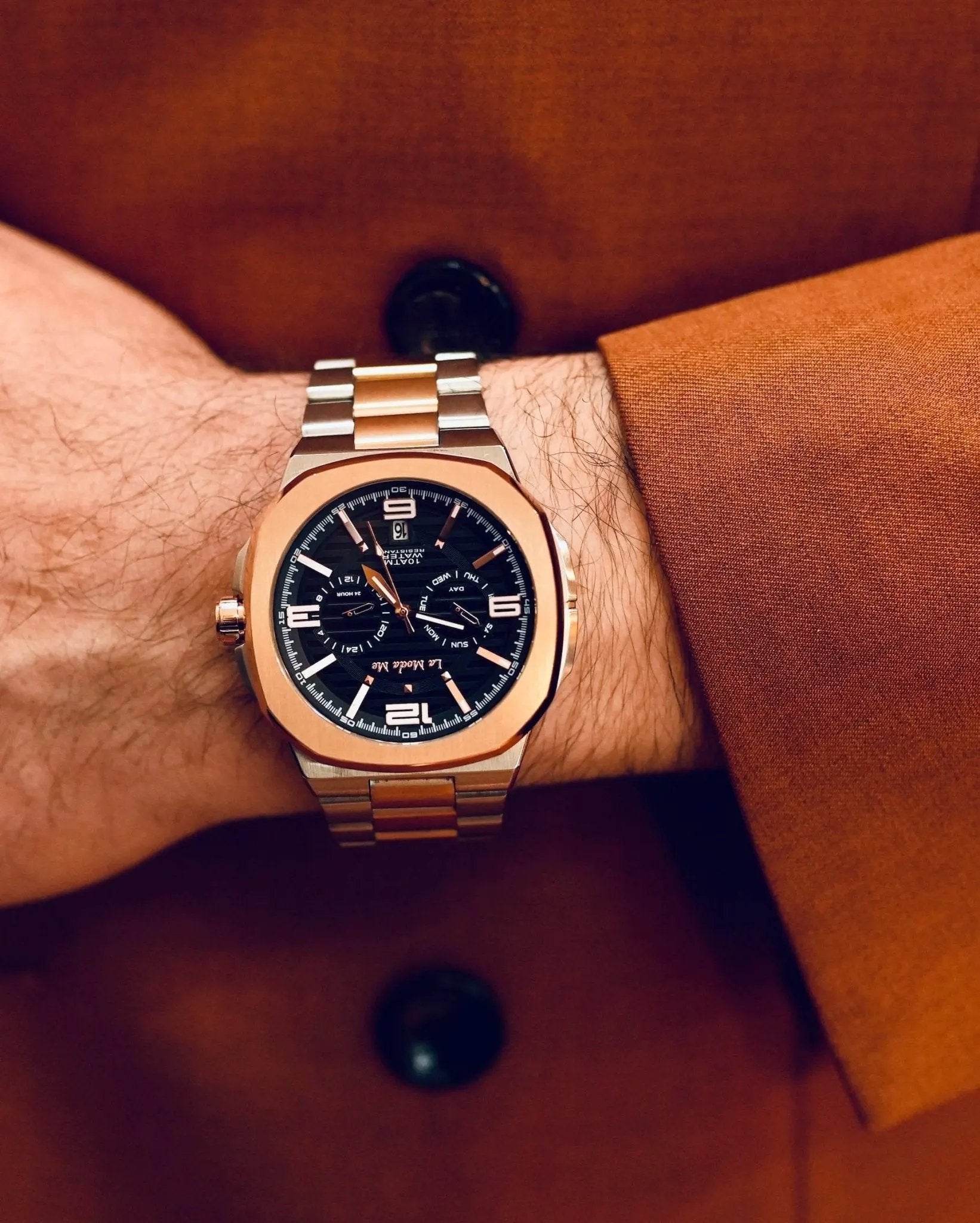 Valhal-G Two-Tone Edition Watch - Premium Luxury Timepiece by La Moda Me