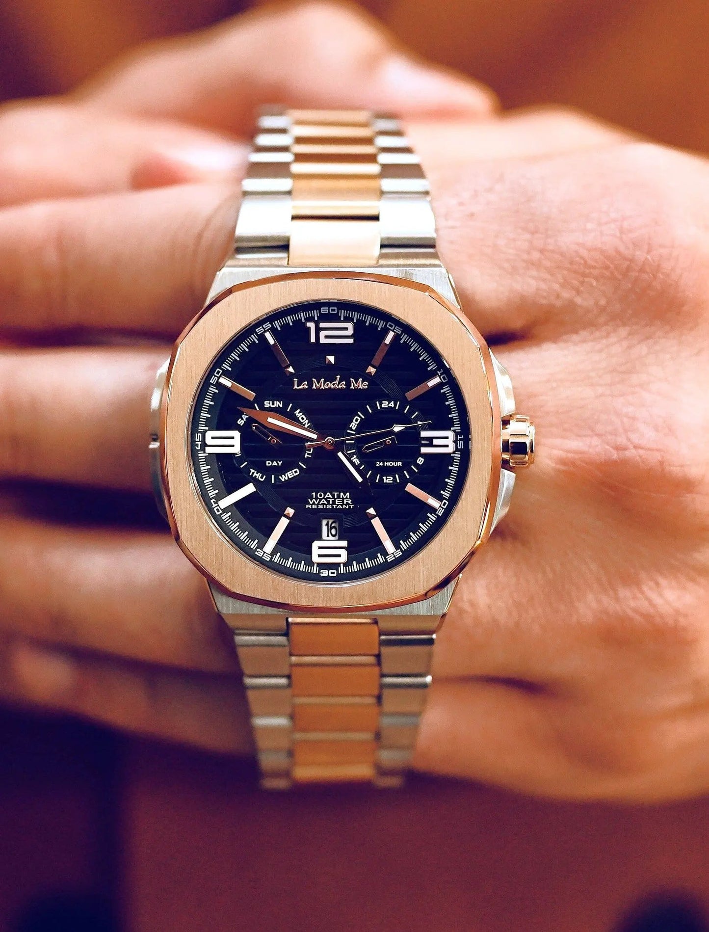Valhal-G Two-Tone Edition Watch - Premium Luxury Timepiece by La Moda Me