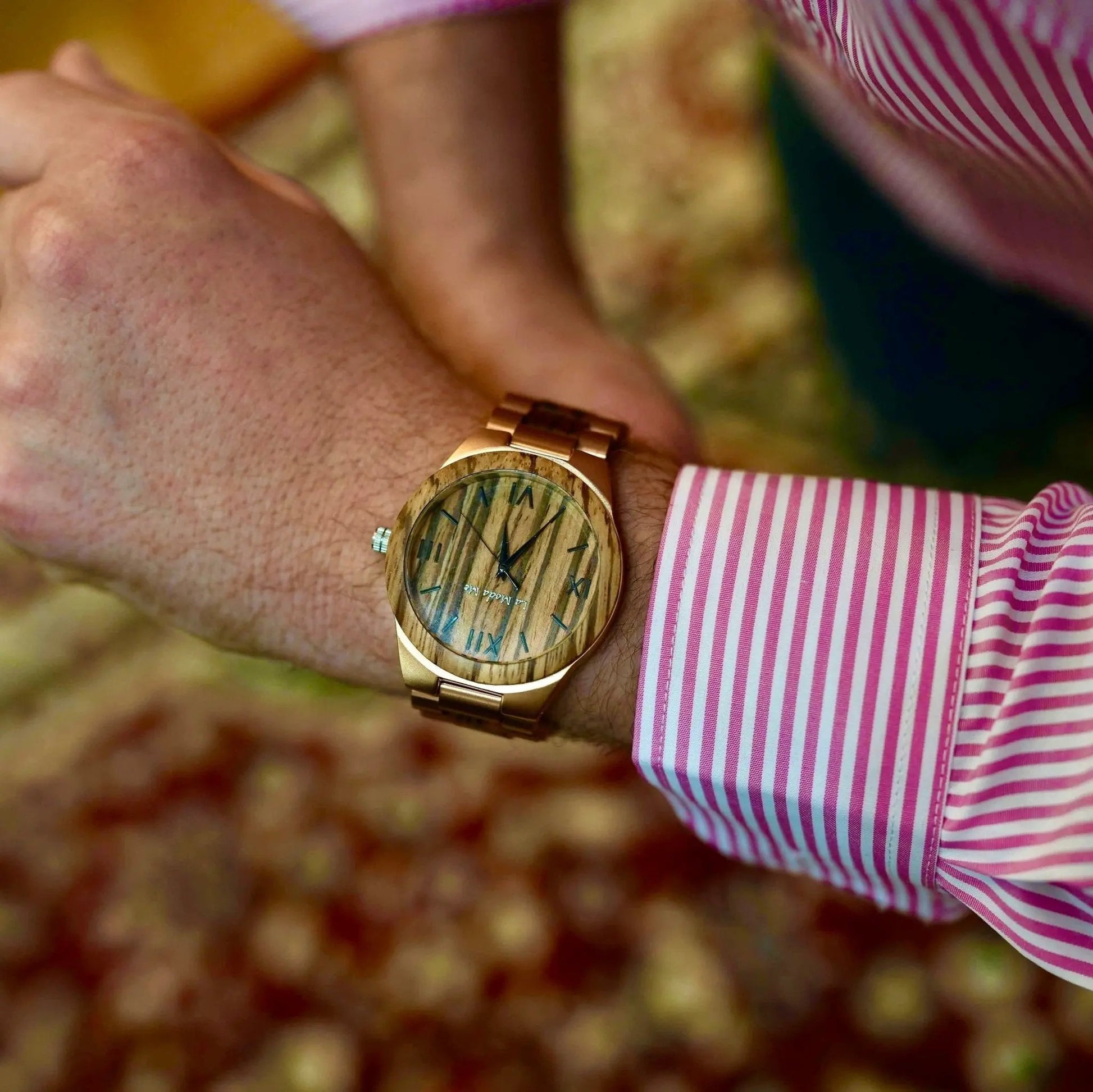 Watch VLUX Ebony - Eco-Friendly Luxury Wooden Timepiece by La Moda Me