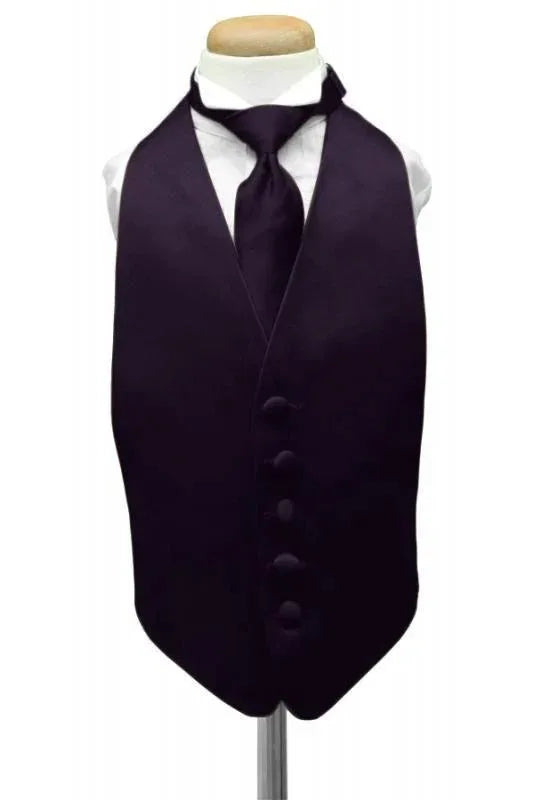 Luxury Satin Kids Tuxedo Vest by Tux-USA