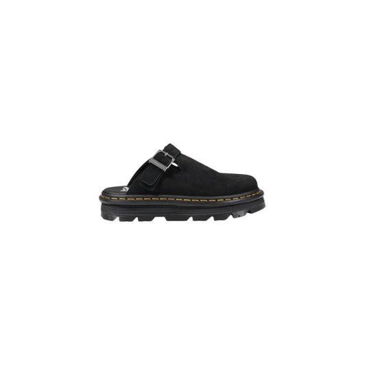 Dr. Martens Women's Zebzag Black Suede Mules