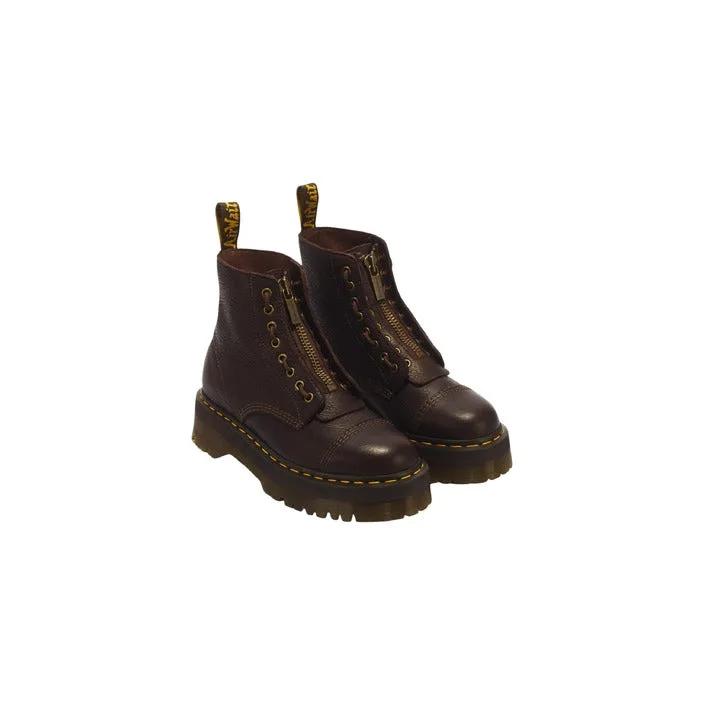 Dr. Martens Women's Sinclair Brown Leather Boots
