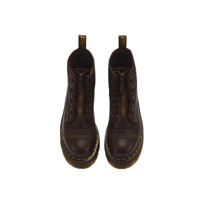 Dr. Martens Women's Sinclair Brown Leather Boots