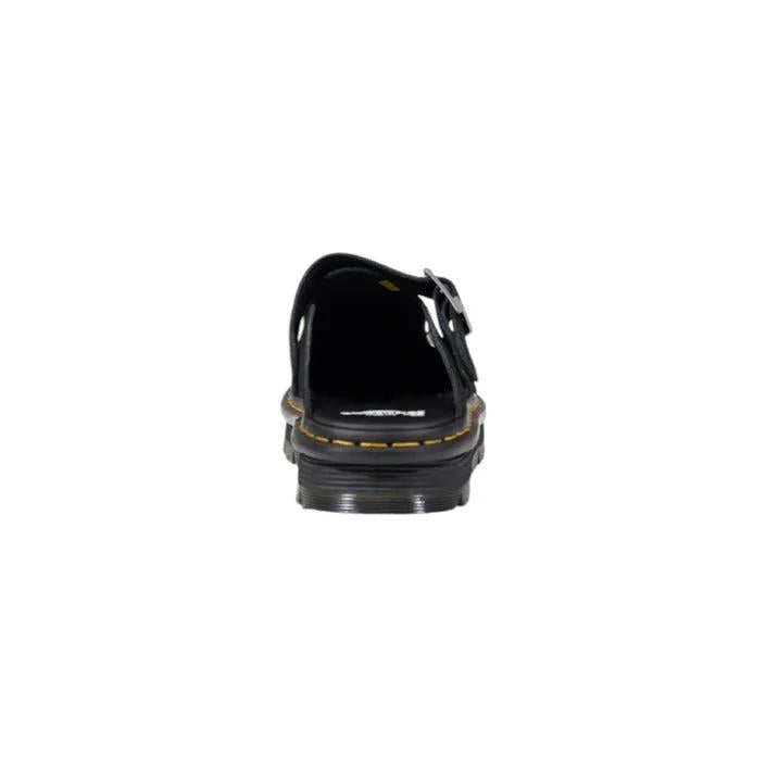 Dr. Martens Women's Zebzag Black Suede Mules