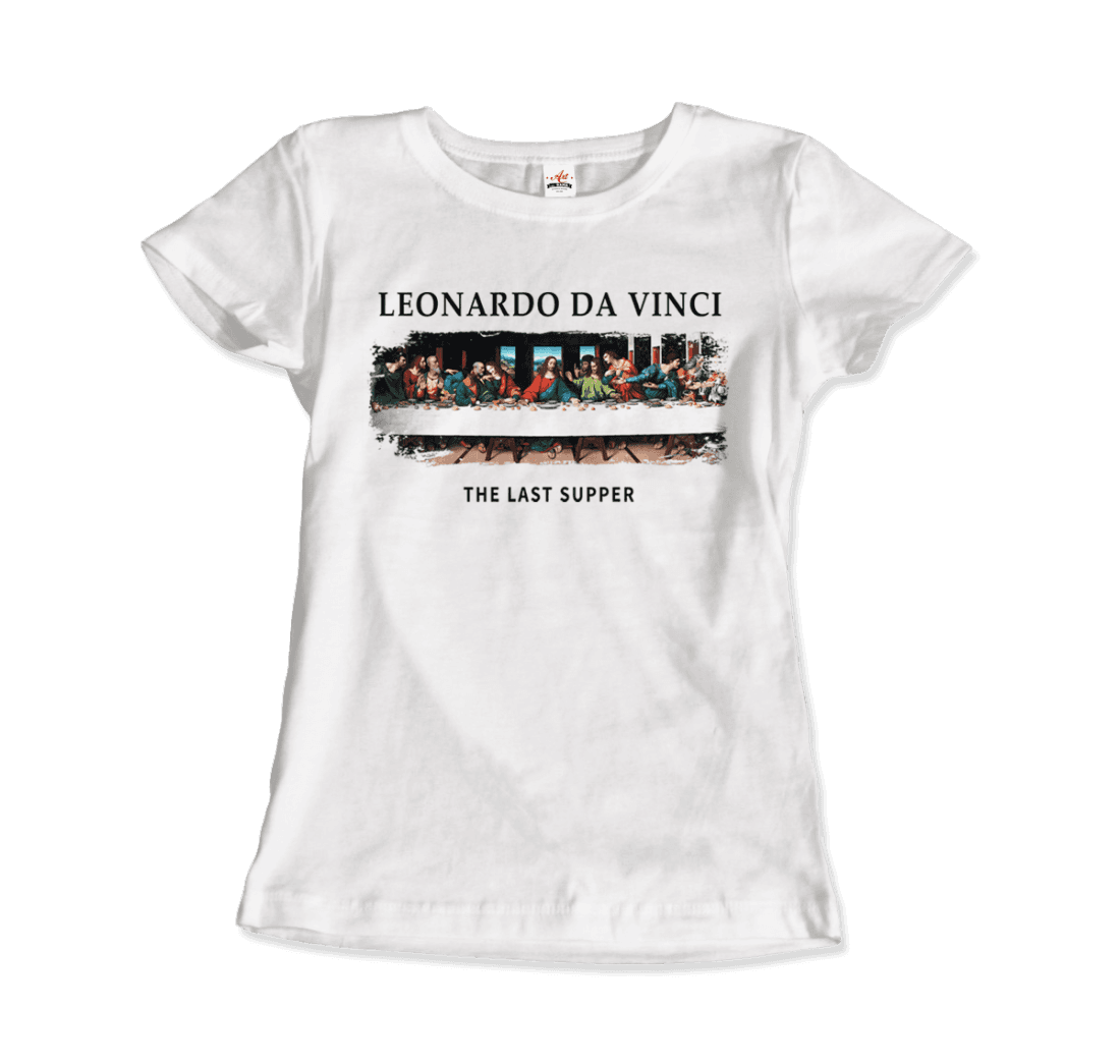 Leonardo Da Vinci the Last Supper artwork t-shirt by Art-O-Rama Shop