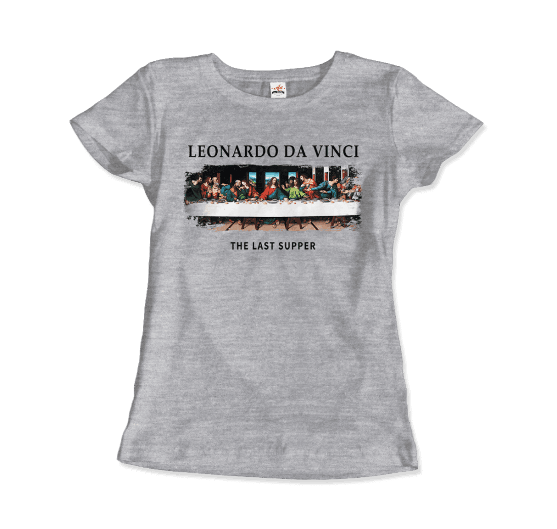 Leonardo Da Vinci the Last Supper artwork t-shirt by Art-O-Rama Shop