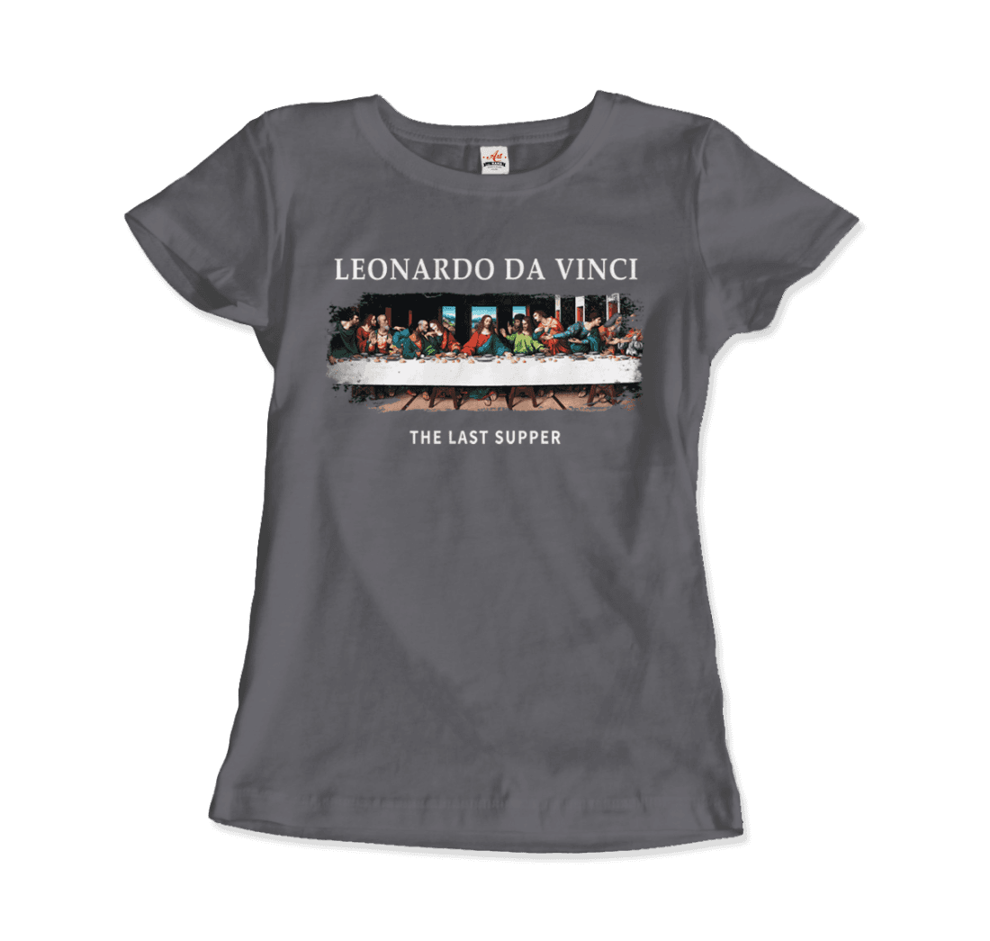 Leonardo Da Vinci the Last Supper artwork t-shirt by Art-O-Rama Shop