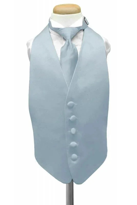 Luxury Satin Kids Tuxedo Vest 2 by Tux-USA