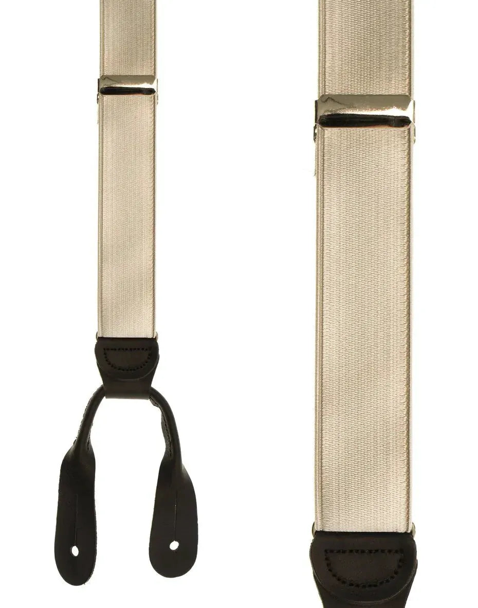 "French Satin" Suspenders 1.125"Width by Tux-USA