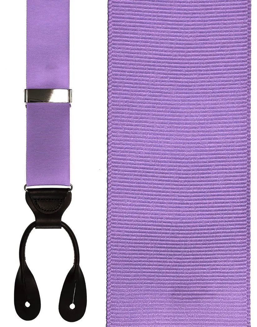 "Grosgraine Ribbon II" Suspenders 1.5 Width by Tux-USA