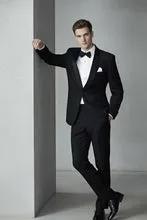 "London" Black Tuxedo Jacket by Tux-USA