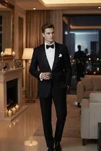 "London" Black Tuxedo Jacket by Tux-USA