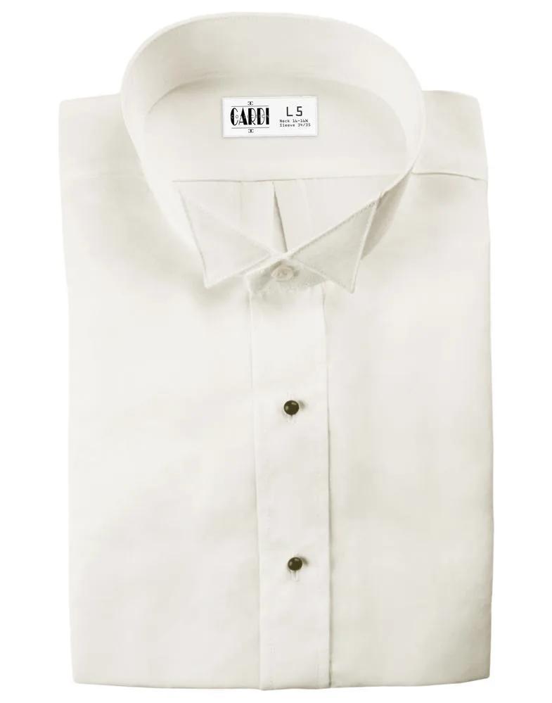 "Lucca" Kids Ivory Wingtip Tuxedo Shirt by Tux-USA