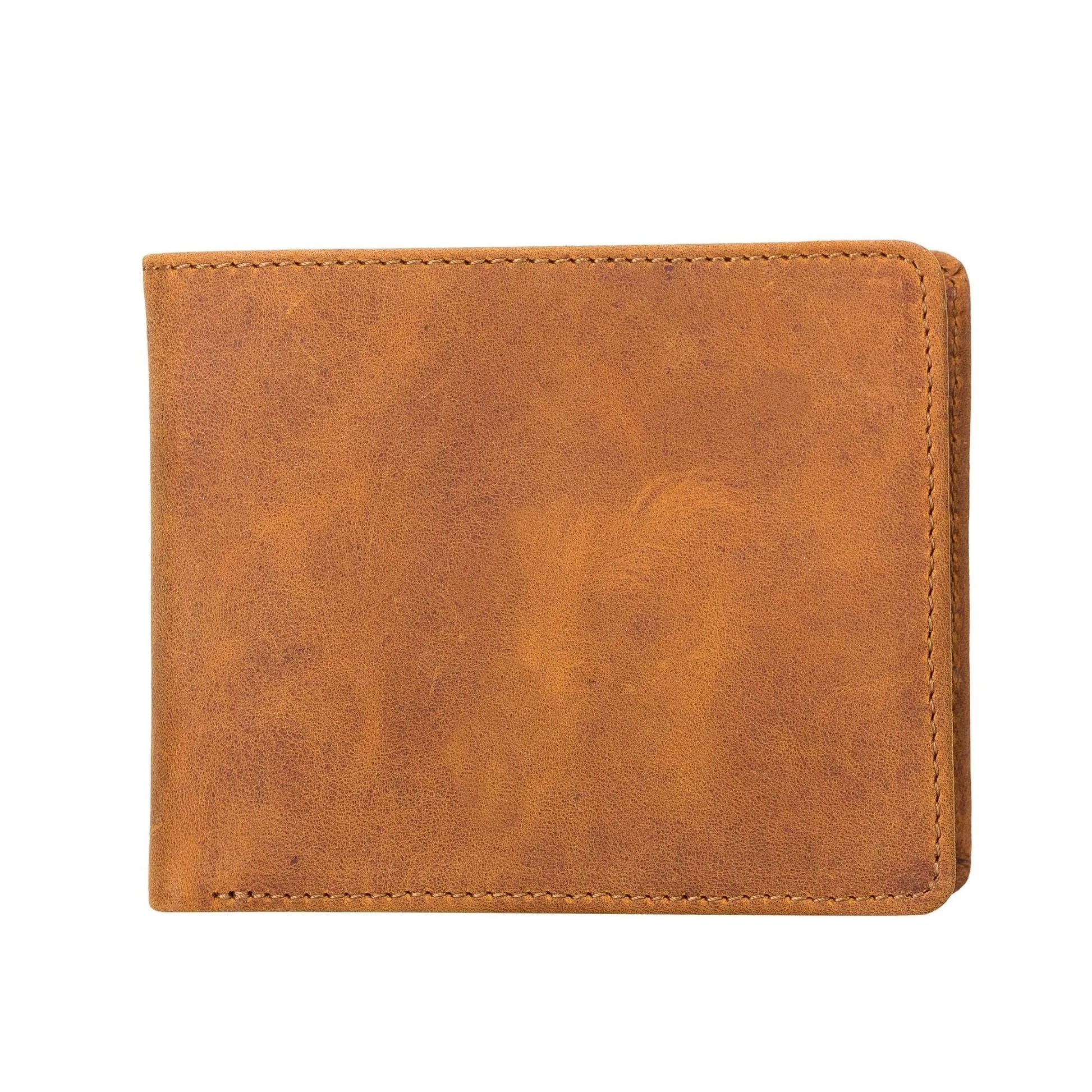 Lusk Slim Bifold Design Handcrafted Men's Genuine Leather Wallet by TORONATA