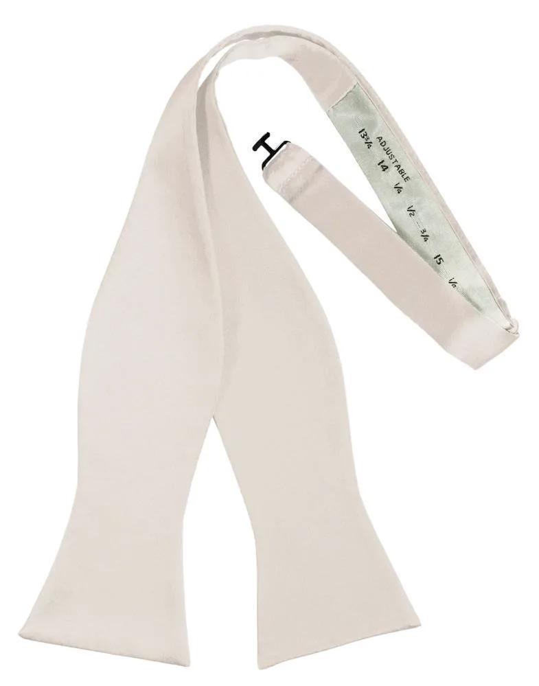Luxury Satin Bow Tie - Self Tie by Tux-USA