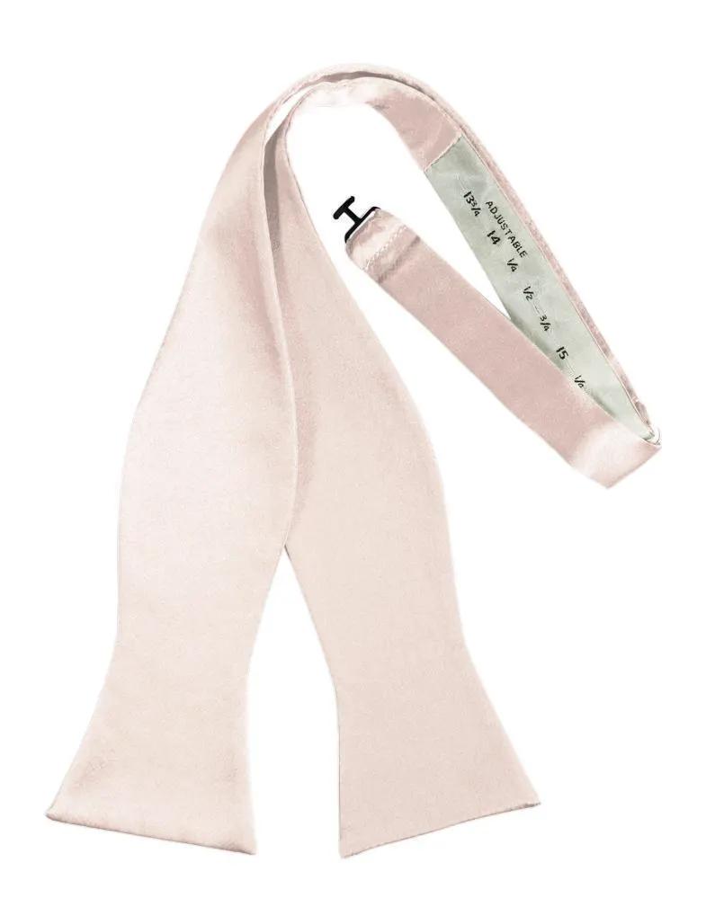 Luxury Satin Bow Tie - Self Tie by Tux-USA