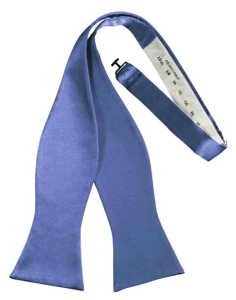 Luxury Satin Bow Tie - Self Tie by Tux-USA