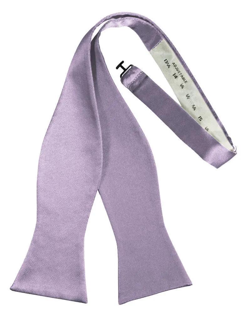 Luxury Satin Bow Tie - Self Tie by Tux-USA