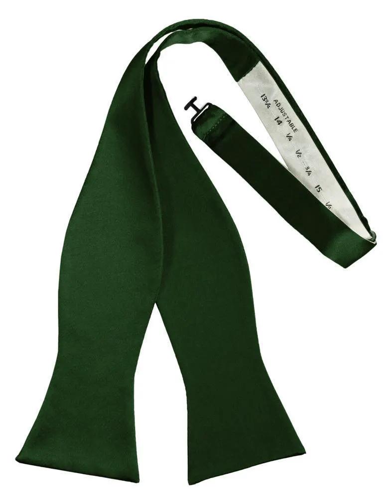 Luxury Satin Bow Tie - Self Tie by Tux-USA