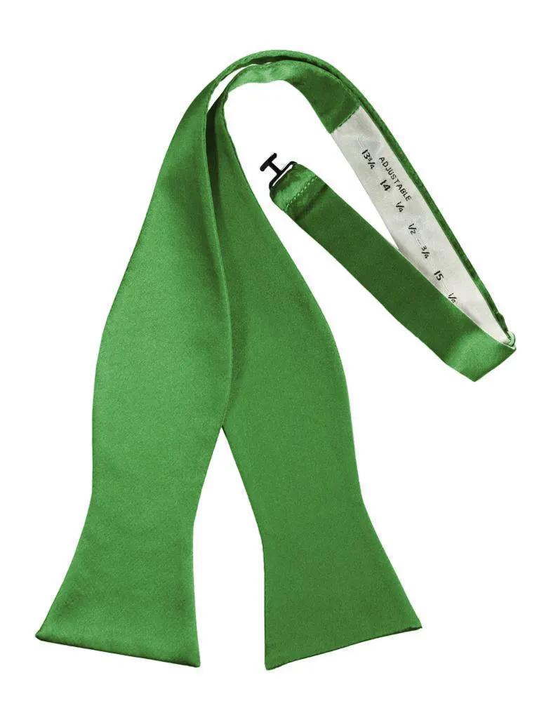 Luxury Satin Bow Tie - Self Tie by Tux-USA