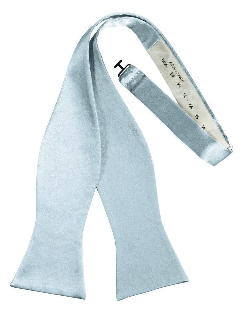 Luxury Satin Bow Tie - Self Tie by Tux-USA